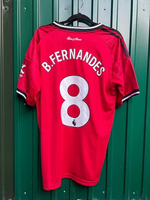 Manchester United Principal Bruno Fernandes 25/26 - Entrega Rápida