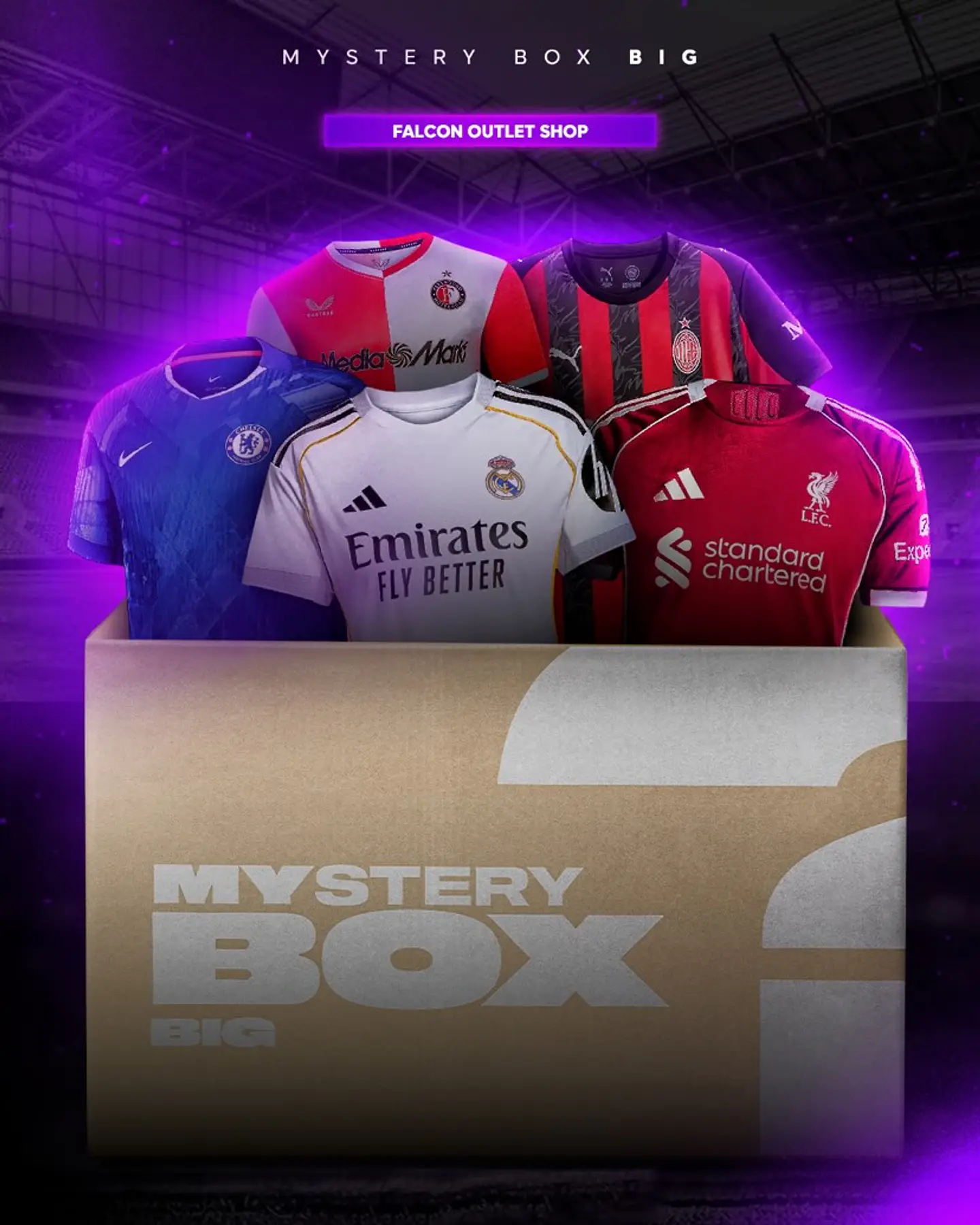 Mystery Box Grande 5 Camisolas 25/26 - Entrega 1-2 dias 1