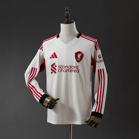 Camisola Liverpool Alternativa Manga Comprida 2025/26