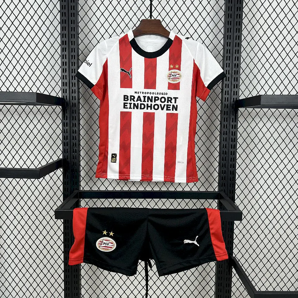 Kit Criança PSV Eindhoven Principal 2025/26 1
