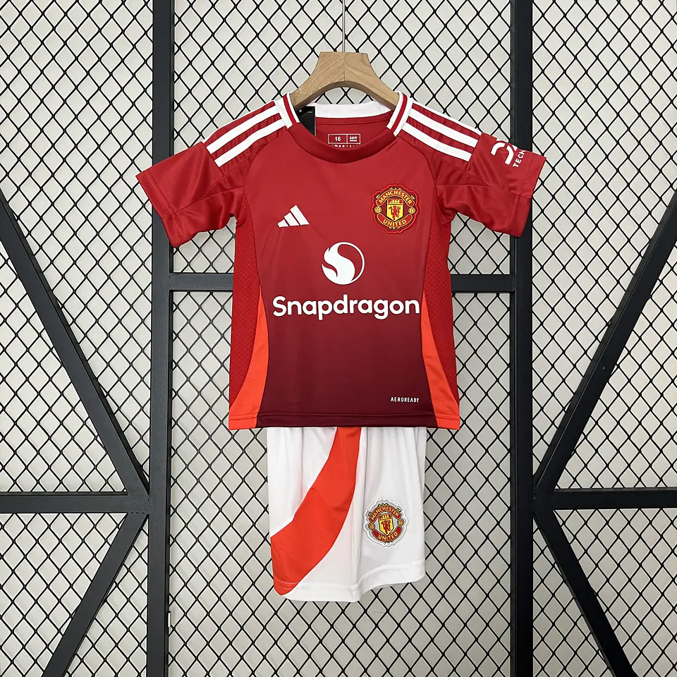 Kit Criança Manchester United Principal 2024/25 1