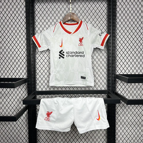 Kit Criança Liverpool Terceiro 2024/25