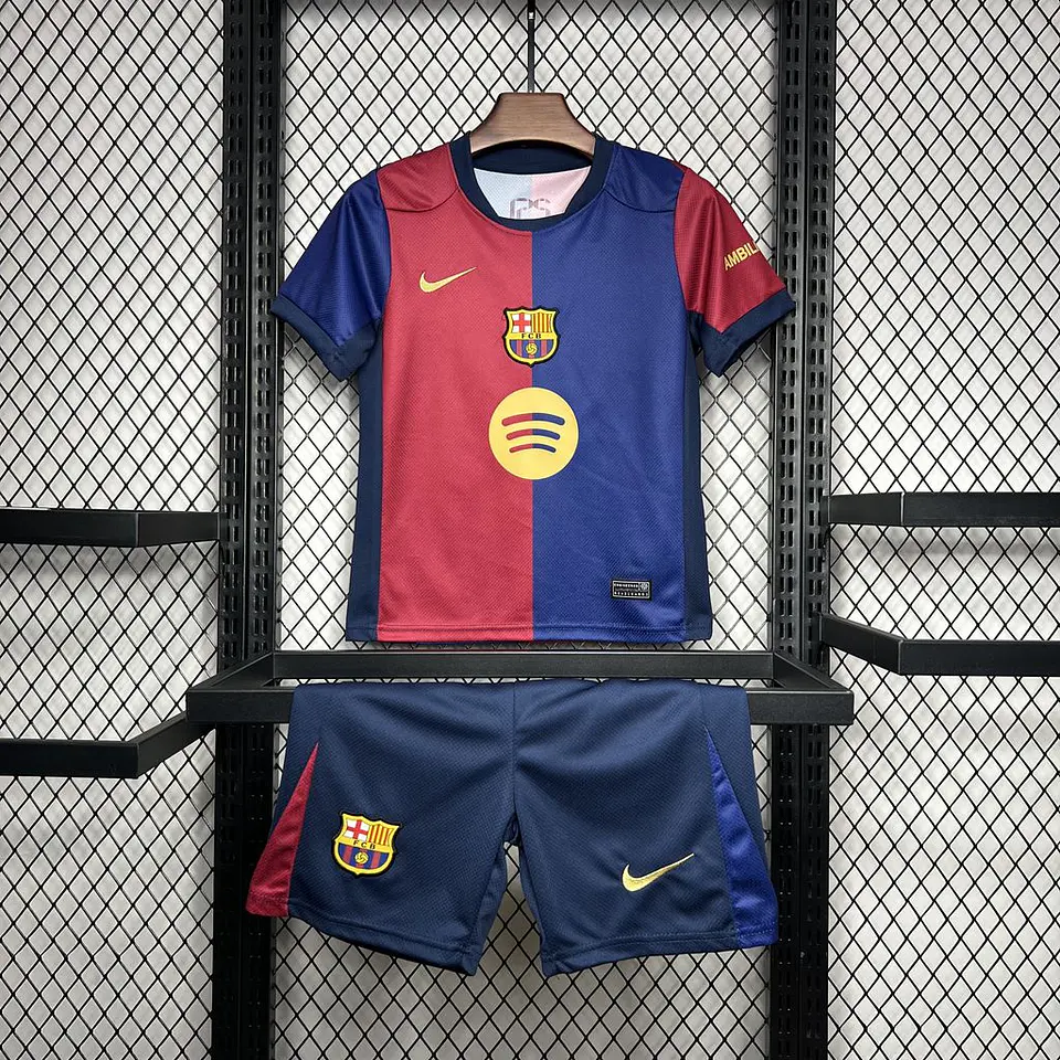 Kit Criança Barcelona Principal 2024/25 1