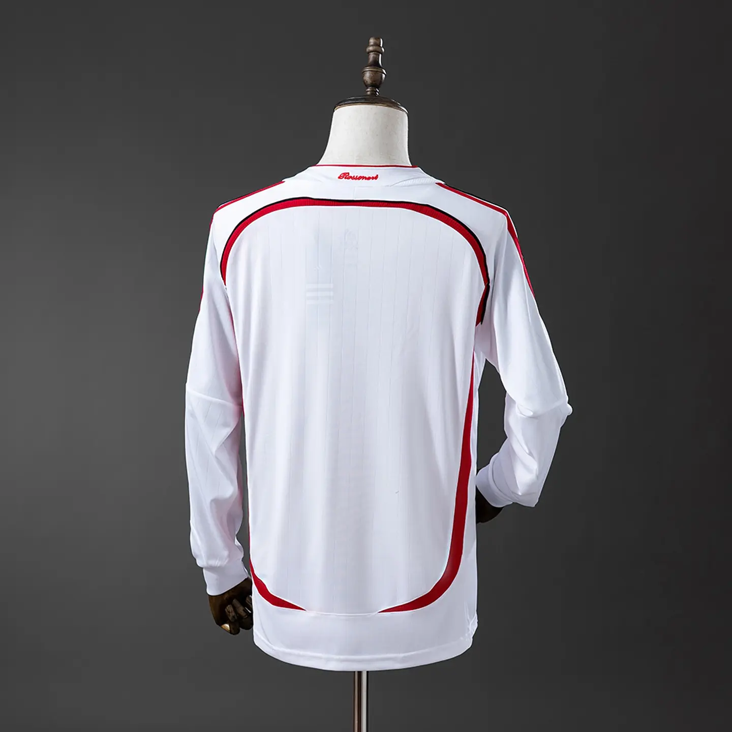 Camisola Milan Alternativa 2006/07 Manga Comprida 3