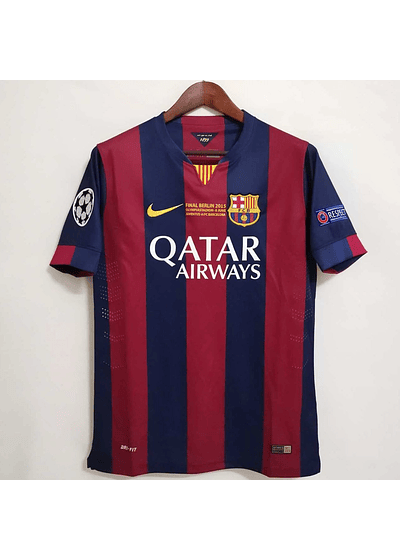 Barcelona Home Jersey 2014/15 All Patches