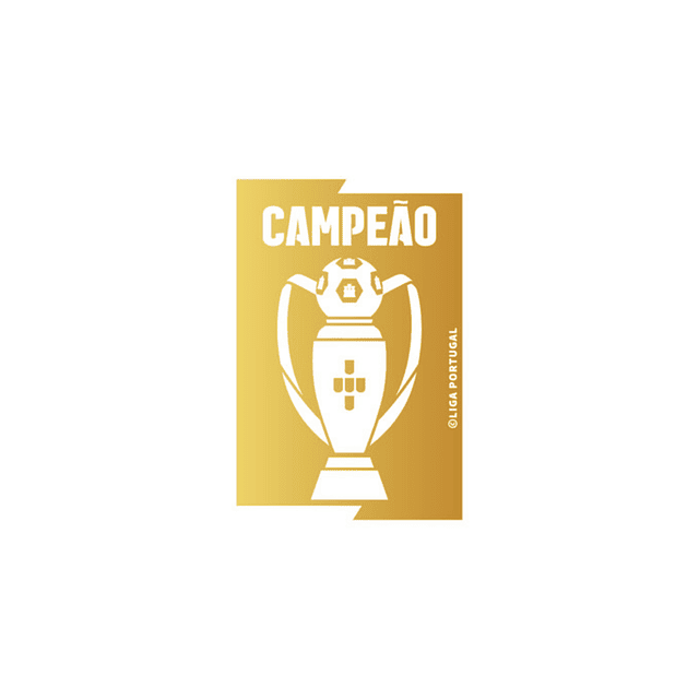 LIGA PORTUGAL CAMPEAO Champions Badge Patch Set Soccer