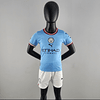 Kit Criança Manchester City Principal 2022/23