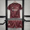 Kit Criança Manchester City Terceira 2024/25