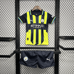 Kit Criança Manchester City Alternativo 2024/25