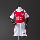 Kit Criança Arsenal Principal 2025/26 1