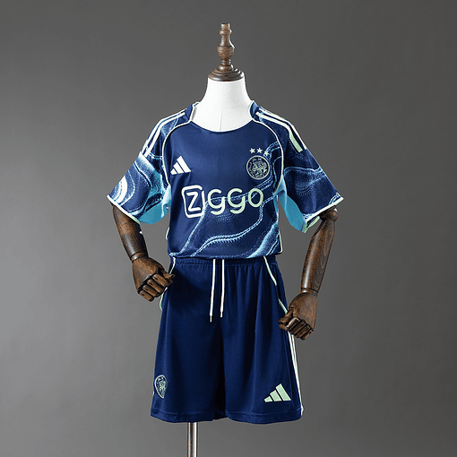 Kit Criança Ajax Alternativo 2025/26