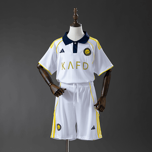 Kit Criança Al Nassr Terceiro 2025/26