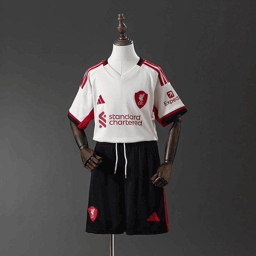 Kit Criança Liverpool Alternativa 2025/26
