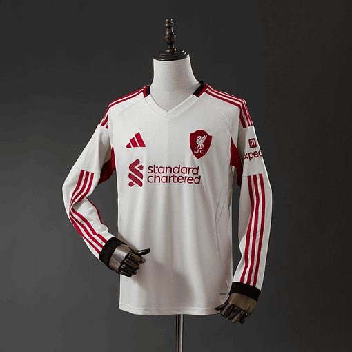 Camisola Liverpool Alternativa Manga Comprida 2025/26