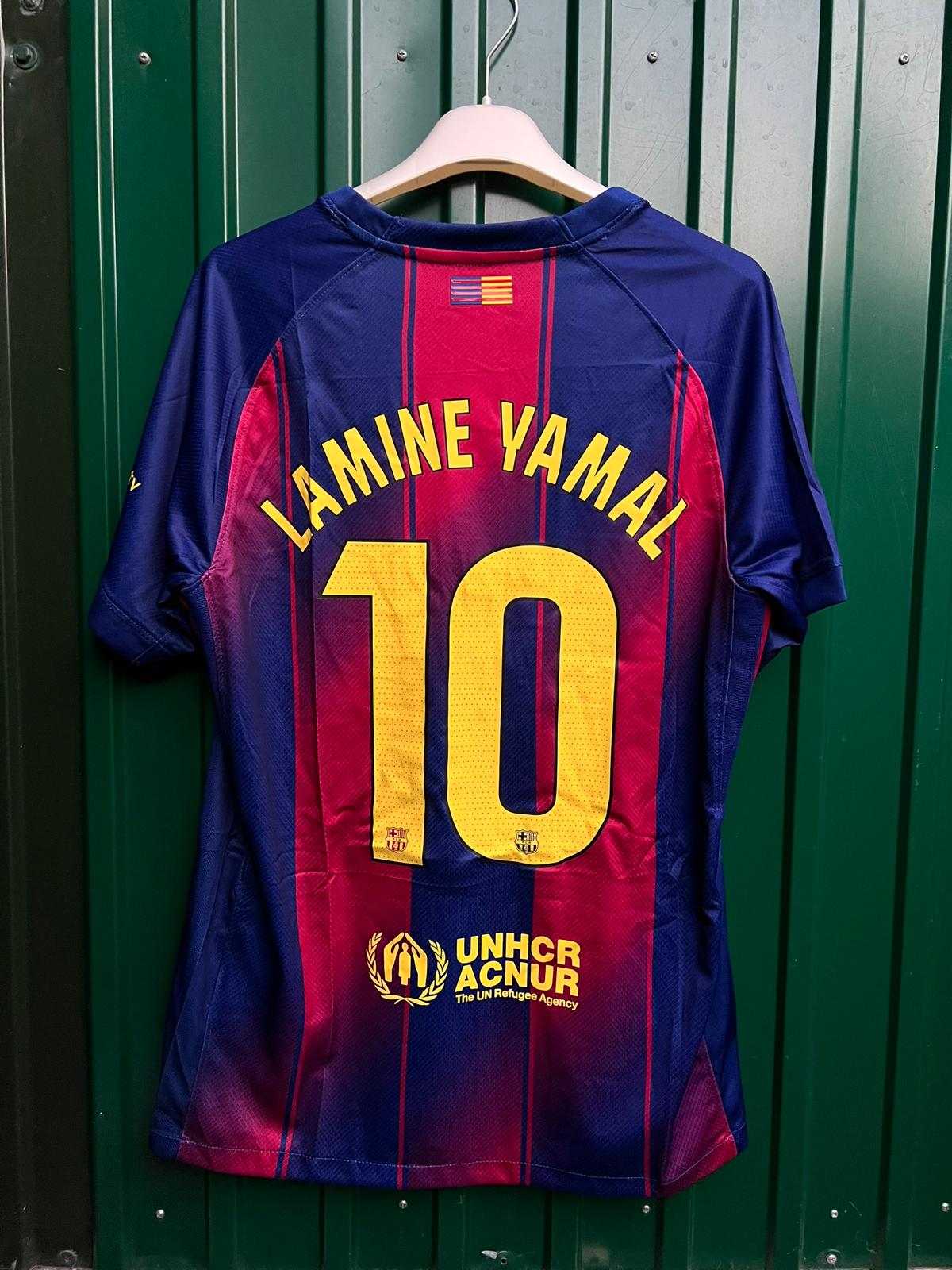 Barcelona Principal Lamine Yamal 25/26 - Entrega Rápida