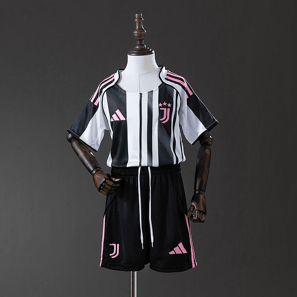 Kit Criança Juventus Principal 2025/26 1