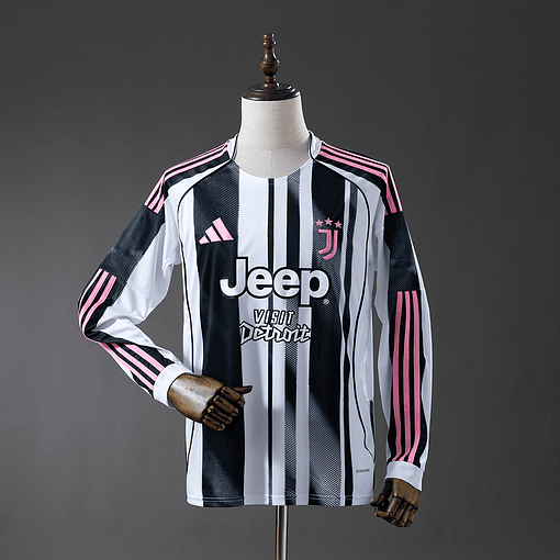 Camisola Juventus Principal Manga Comprida 2025/26