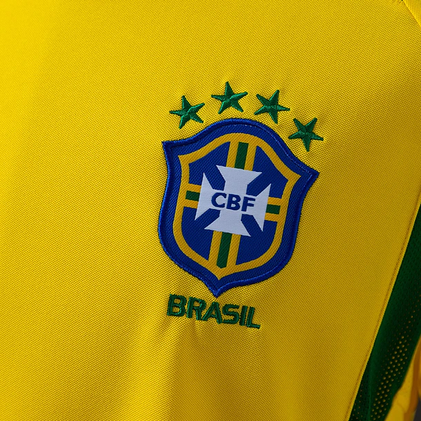 Camisola Brasil Principal 2002 2
