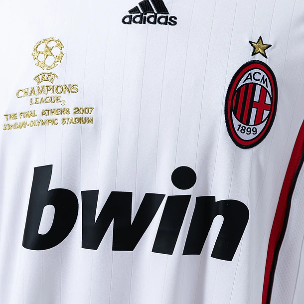 Camisola Milan Alternativa 2006/07 Manga Comprida 2