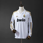 Camisola Real Madrid Principal 2011/12 Manga Comprida 1