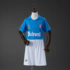 Kit Criança Napoles Principal 1987/88 1