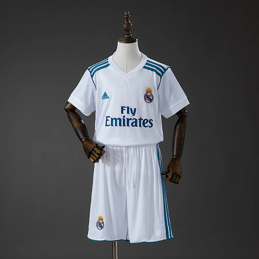 Kit Criança Real Madrid Principal 2017/18