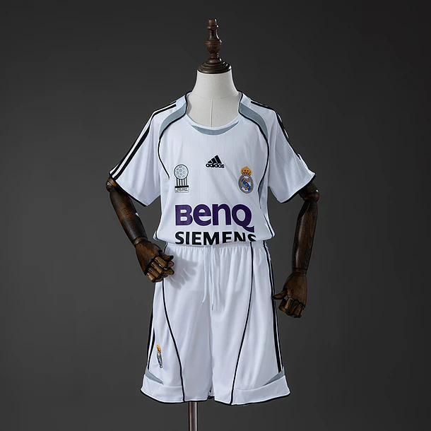 Kit Criança Real Madrid Principal 2006/07 1