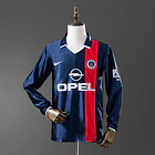 Camisola Paris Saint-Germain Principal Manga Comprida 2001/02 1