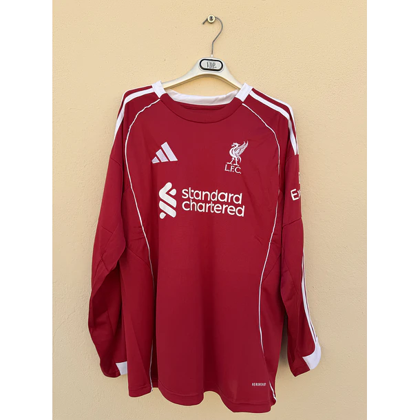 Liverpool Principal Manga Comprida 25/26 - Entrega Rápida  1