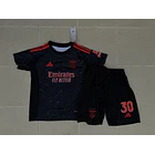 Kit Criança Benfica Alternativo Otamendi 24/25 - Entrega Rápida 2