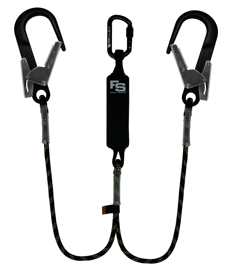 FS502R-AB-1.5M - KORD - DOUBLE LANYARD WITH ENERGY ABSORBER