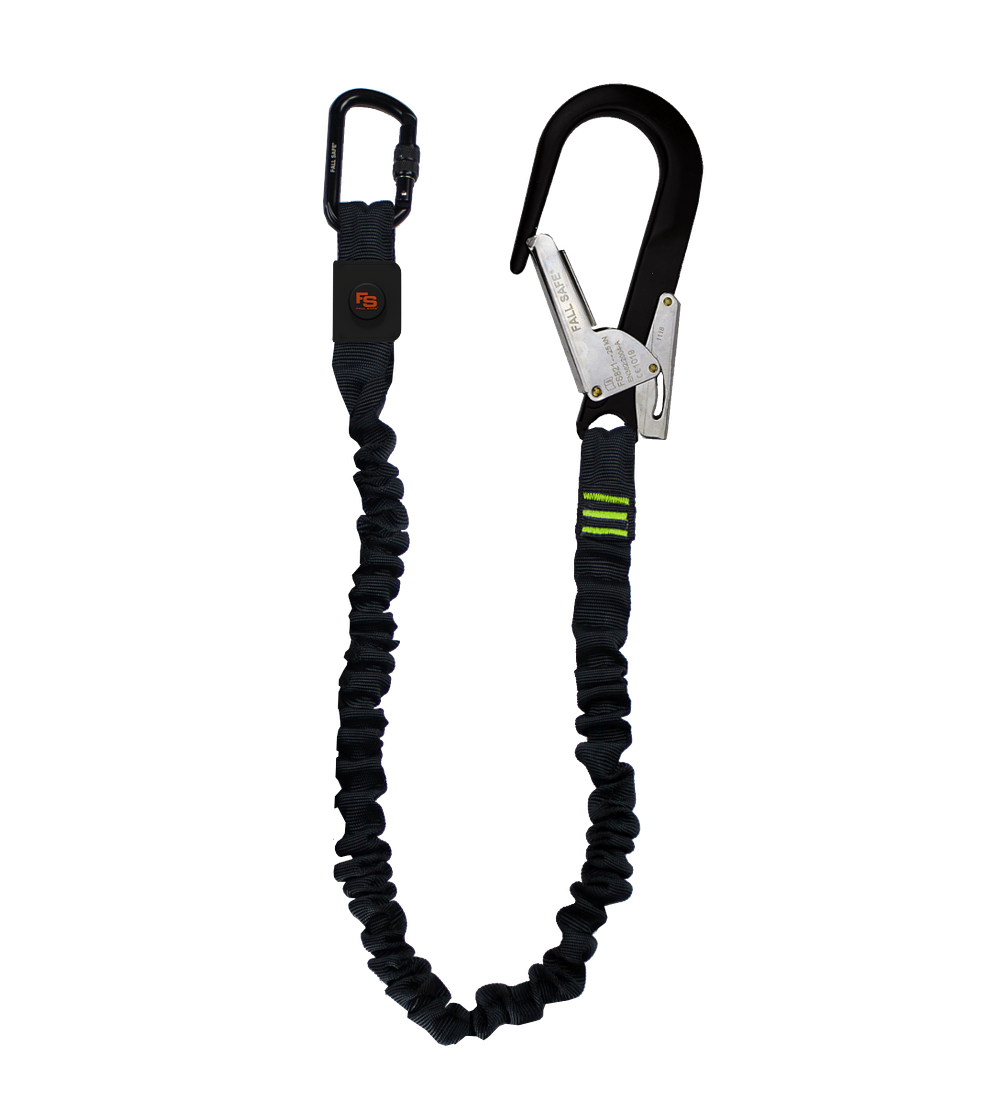 FS595-AB-1.5M - STREAMLINE - LANYARD WITH ENERGY ABSORBER