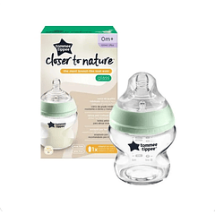 BIBERÓN DE VIDRIO CLOSER TO NATURE - TOMMEE TIPPEE VIDRIO 5 OZ