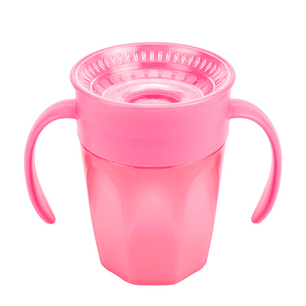 VASO CHEERS 360° DE 7 OZ / 300 ML DR BROWNS ROSA 7 OZ