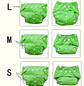 PAÑALES DE TELA ECOLOGICOS + 1 INSERTO NARANJA- - Miniatura 2