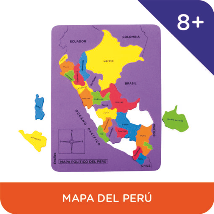 MAPA DEL PERÚ