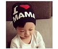 GORRO I LOVE MAMA NEGRO