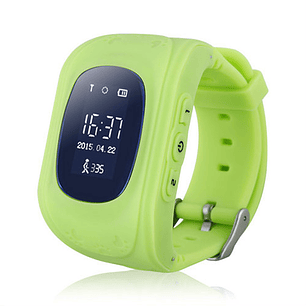 RELOJ ANTI PERDIDA GPS Y CELULAR VERDE