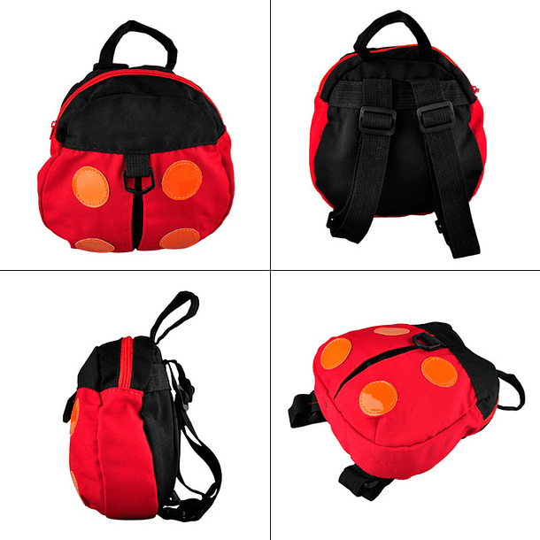 MINI MOCHILA CON SUJETADOR DE SEGURIDAD MARIQUITA 1