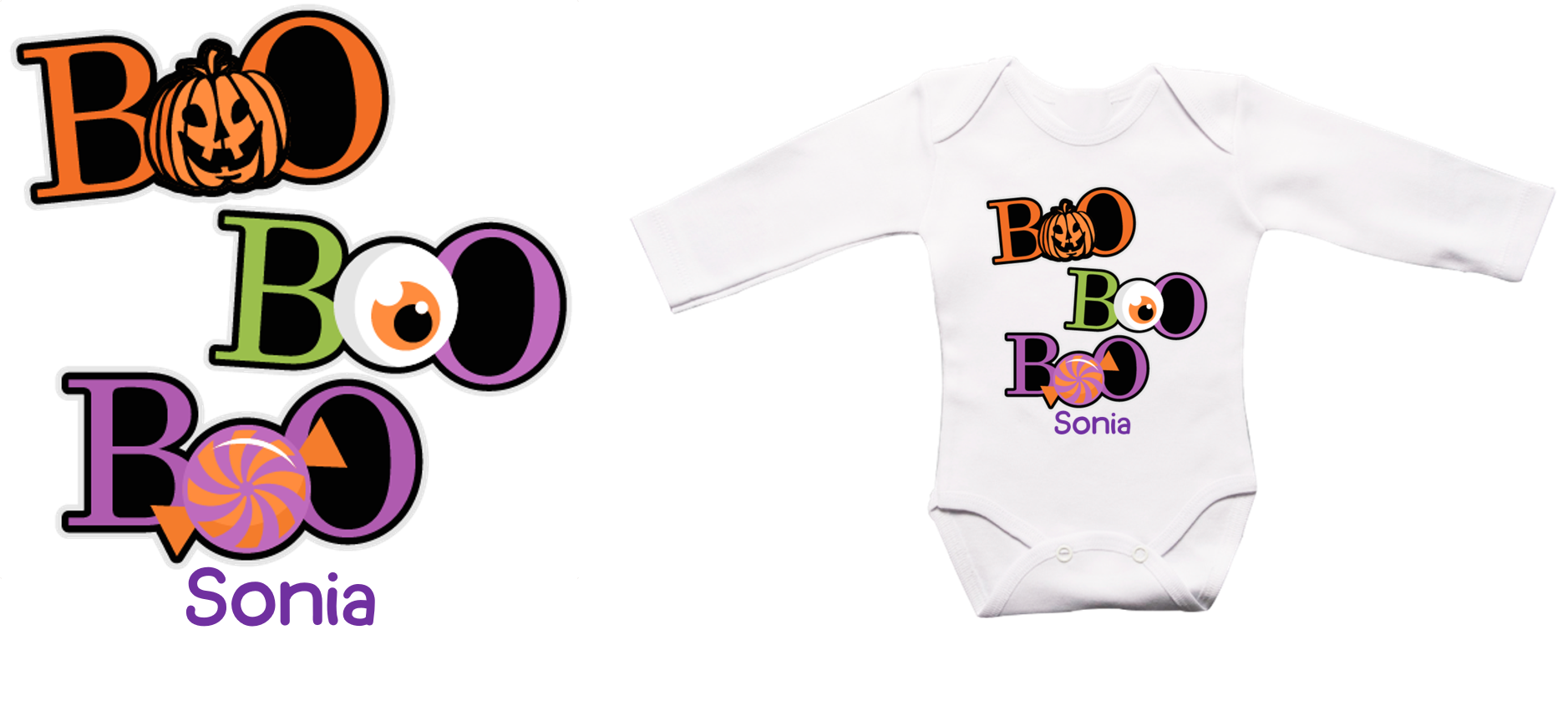 BODY PERSONALIZABLE HALLOWEEN 2