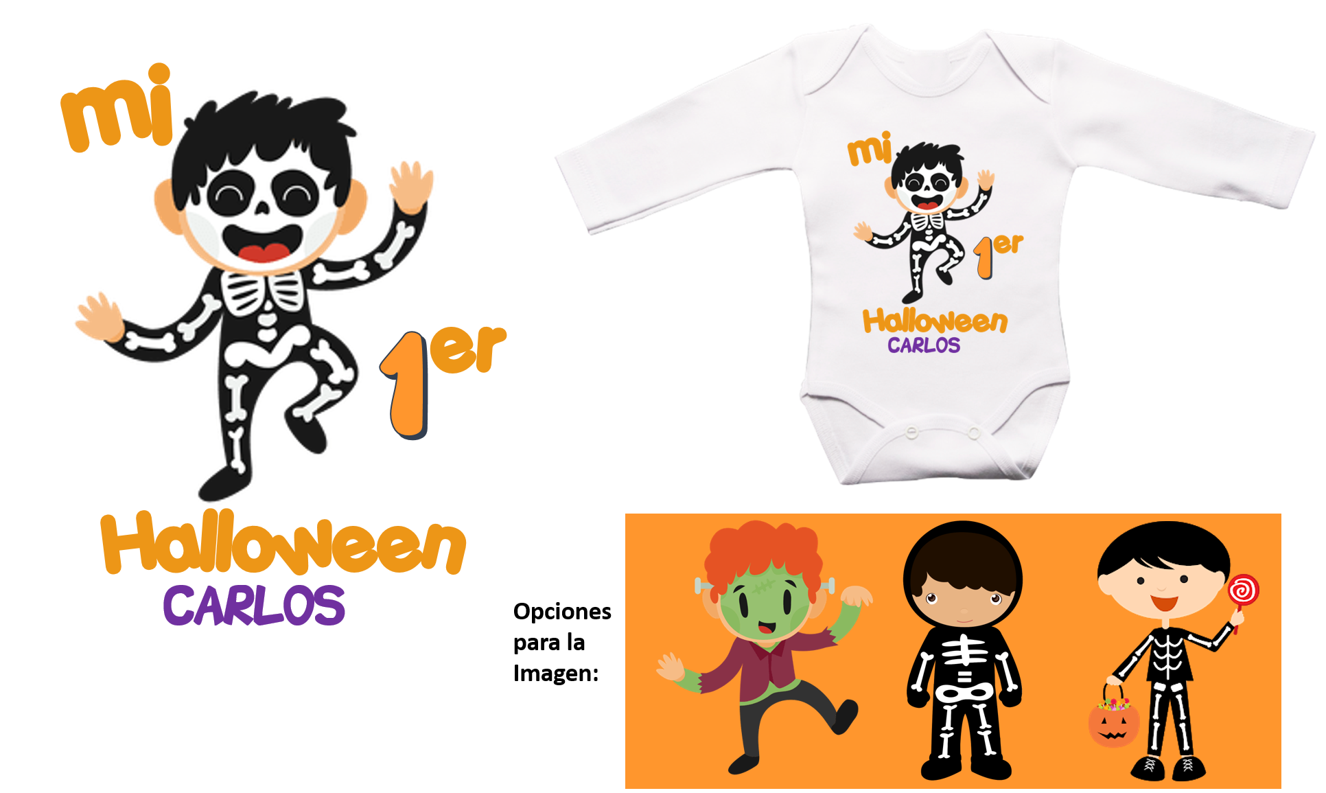 BODY PERSONALIZABLE HALLOWEEN 8