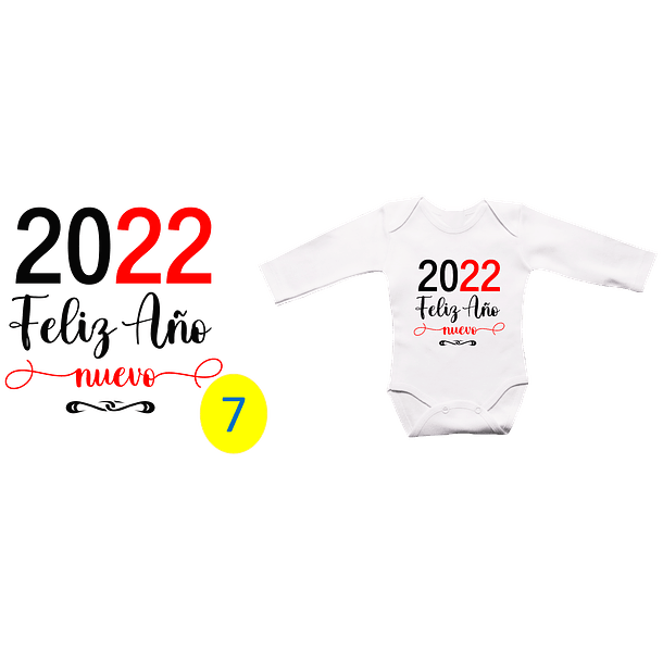 BODY PERSONALIZABLE AÑO NUEVO 8