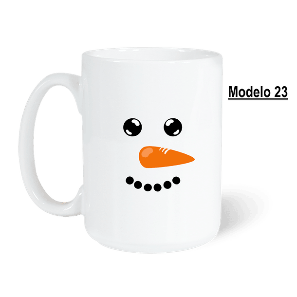 TAZAS NAVIDEÑAS PERSONALIZADA CON LOGO, NOMBRE, ETC. 13