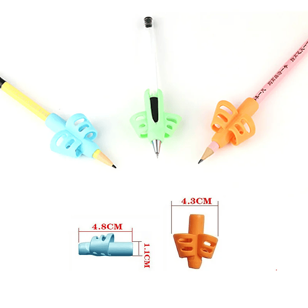 CORRECTOR DE ESCRITURA PARA NIÑOS SET X3pcs VERDE 2