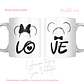 TAZAS SAN VALENTIN PAREJA PERSONALIZADAS FRASE Y/O NOMBRE - Miniatura 16