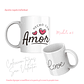 TAZAS SAN VALENTIN PAREJA PERSONALIZADAS FRASE Y/O NOMBRE - Miniatura 7