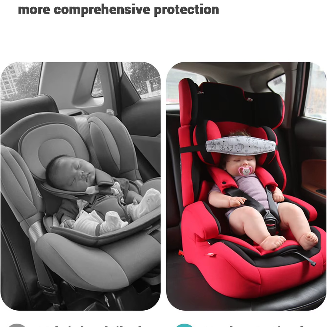 SOPORTE PARA CABEZA DE BEBE GRIS 5