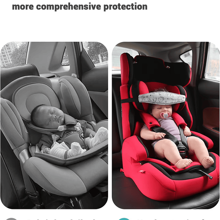 SOPORTE PARA CABEZA DE BEBE GRIS 5