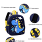 MOCHILA PARA NIÑOS PEQUEÑOS DINOSAURIO NAVY - Miniatura 12