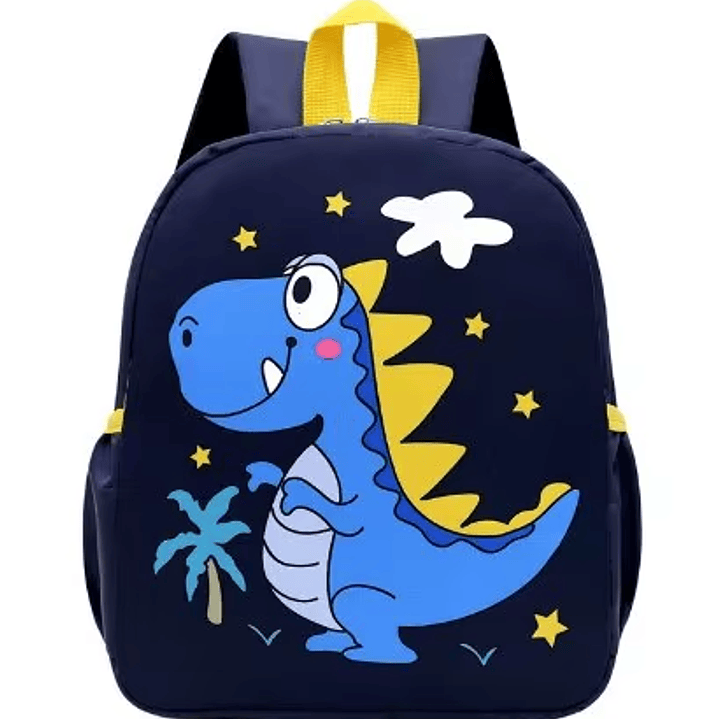 MOCHILA PARA NIÑOS PEQUEÑOS DINOSAURIO NAVY 1